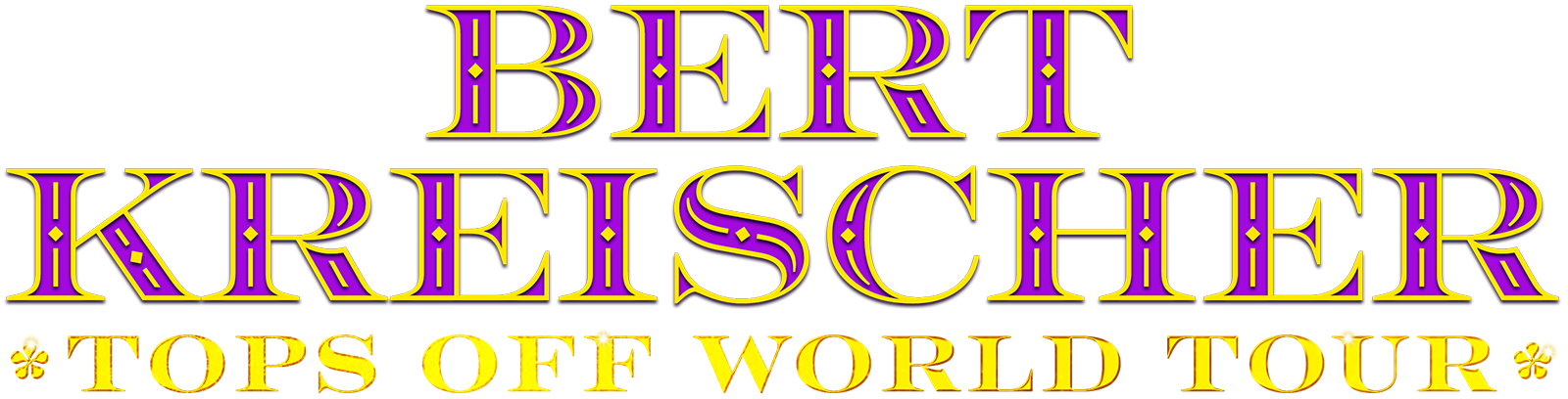 Bert Kreischer Tops Off World Tour logo
