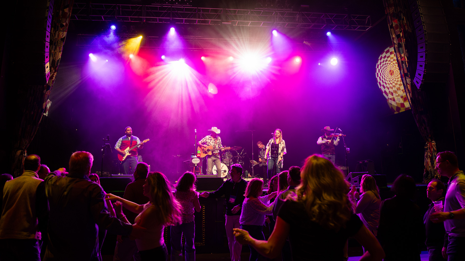 The Ray Johnston Band plays to a full dance floor at the House of Blues.