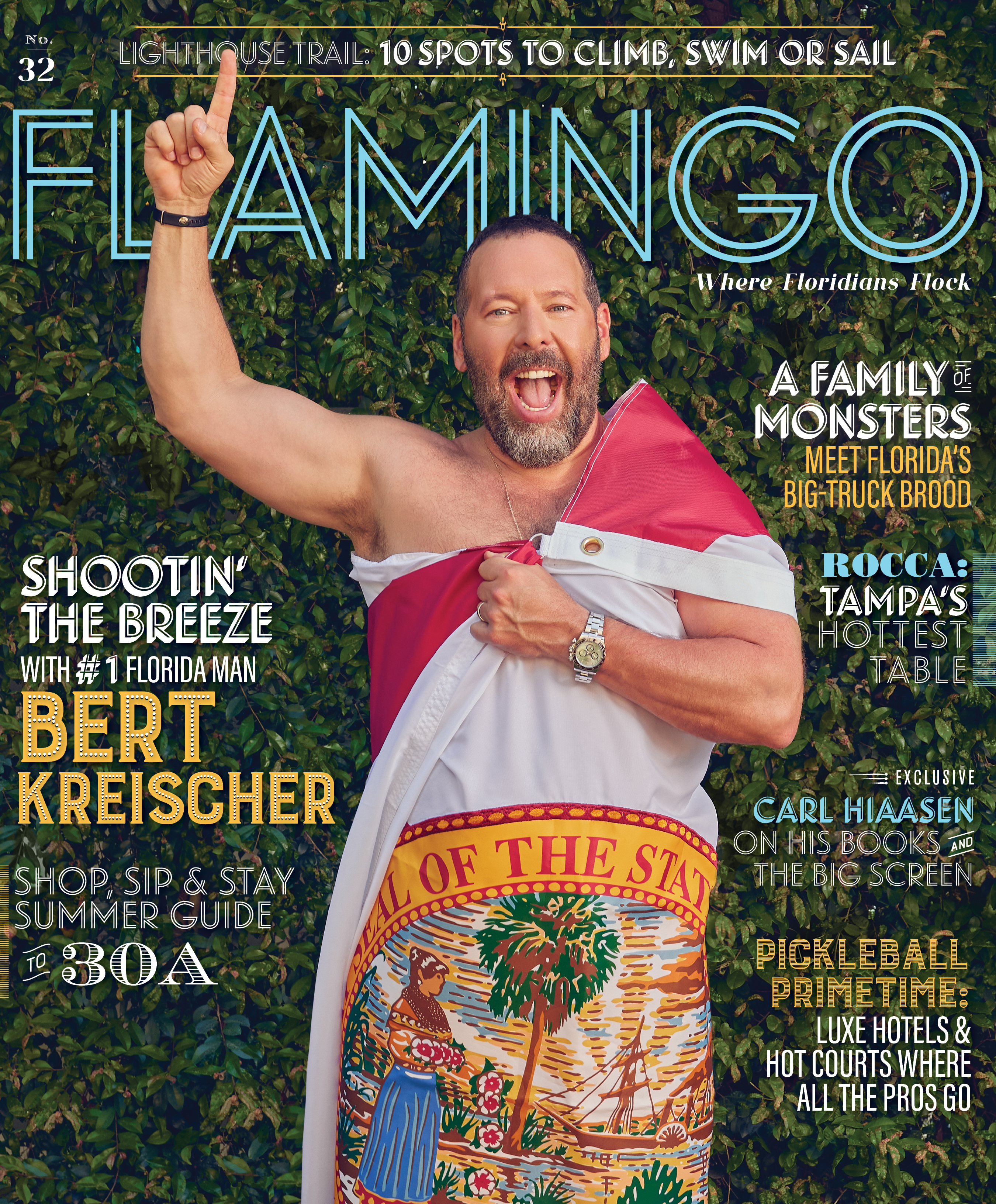 Bert on the cover of Flamingo