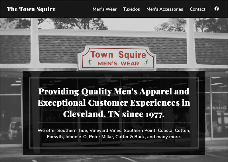 The Town Squire website