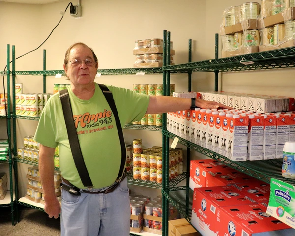 William Preston at the Food Pharmacy at Nashville General Hospital