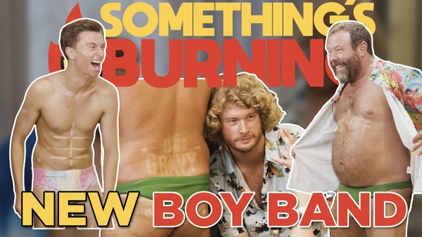 S3 E09 | Yung Gravy, Trevor Wallace, Pork Chops, Spray Tans, and Me | Something's Burning