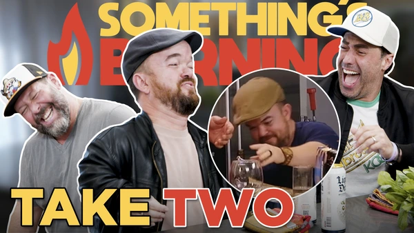 S3 E13 | Breakfast With My Buddies Adam Ray and Brad Williams | Something's Burning  