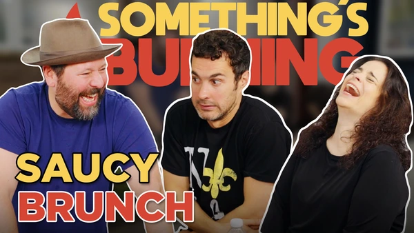S1 E16 | Mark Normand + Jessica Kirson | Mark Normand, Jessica Kirson, and the Diner Surprise | Something's Burning