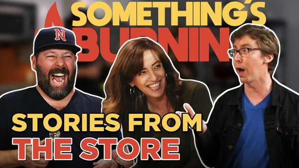 S1 E22 | Rick Ingraham + Eleanor Kerrigan | Comedy Store Stories with Sources Rick Ingraham & Eleanor Kerrigan Spill | Something's Burning