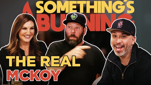 S1 E23 | Jo Koy + Heather McDonald | McKoy Burgers & Sake Bombin' with Jo Koy and Heather McDonald | Something's Burning