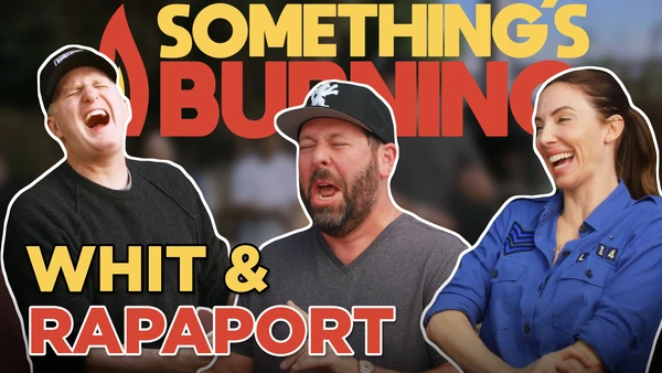 S1 E24 | Whitney Cummings + Michael Rapaport | Rapport with Whitney Cummings and Michael Rapaport | Something's Burning