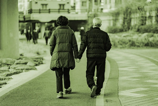 couple walking
