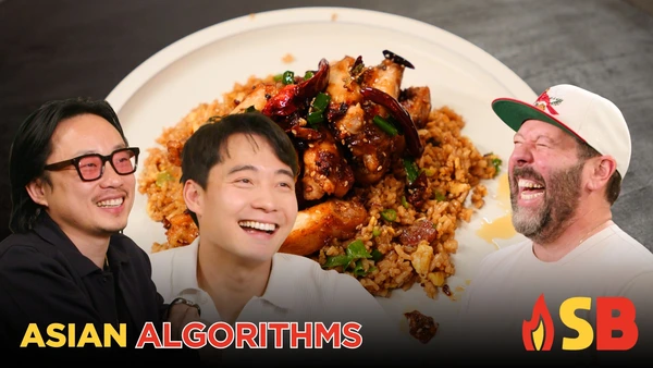 S7 E09 | Uncle Roger + Jimmy O Yang | Slanted Comedy and Fried Rice | Something's Burning