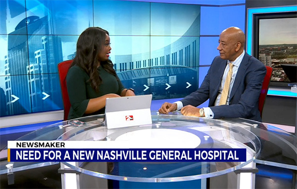 Nickelle Smith with WKRN Newsmaker interviewed Dr. Joseph Webb