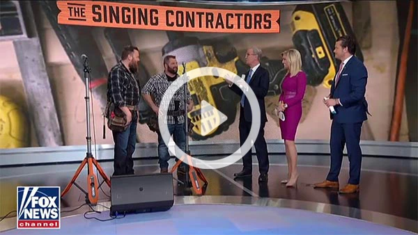 Singing Contractors on Fox & Friends