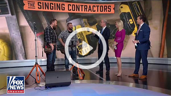 Singing Contractors on Fox & Friends