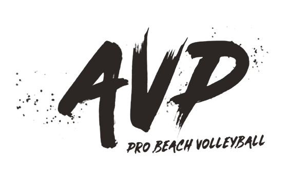 AVP beach volleyball logo