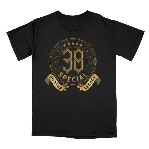 38 Special – 50 Year Legacy Tour Tee (2025)