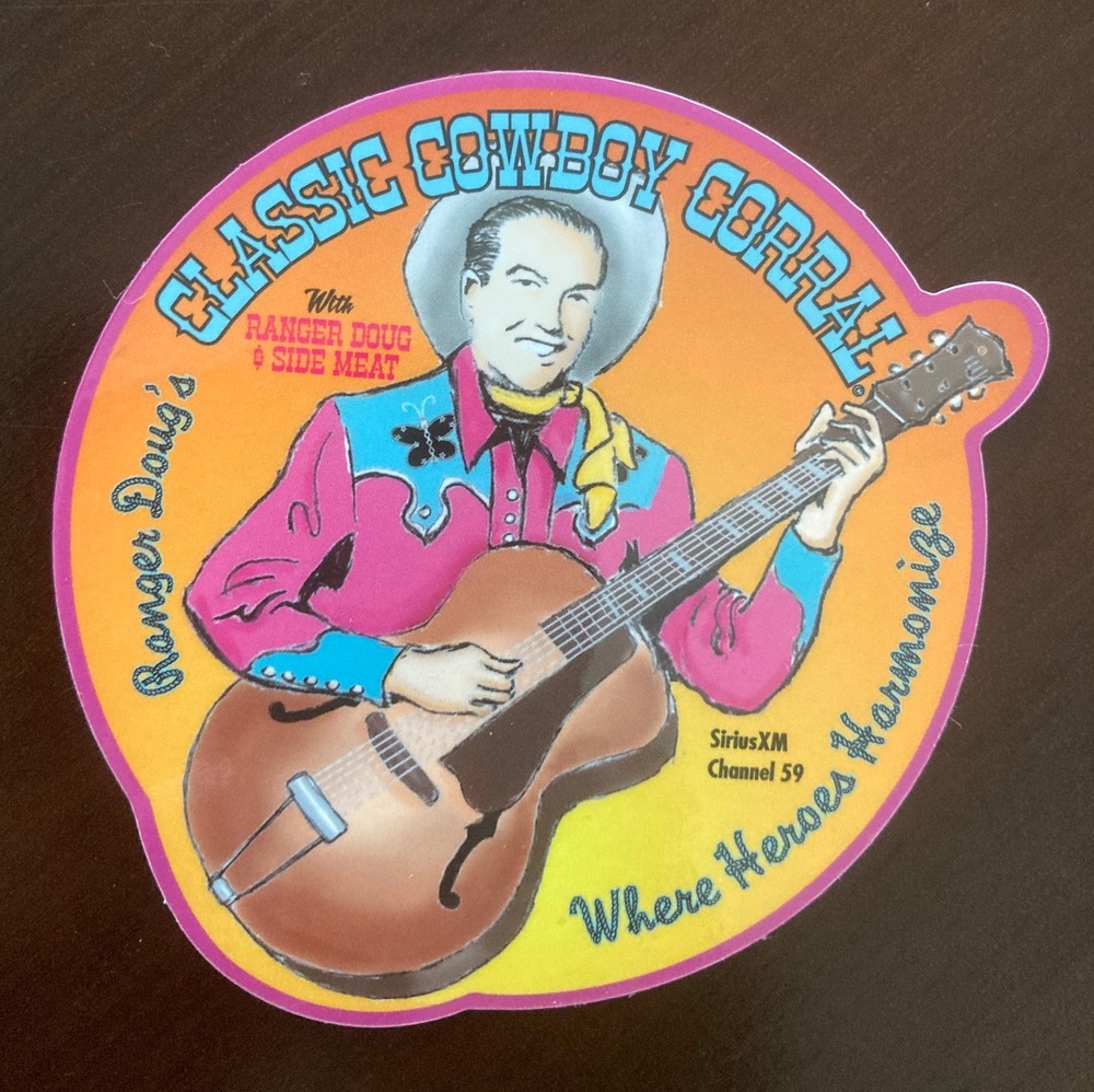 Classic Cowboy Corral Sticker