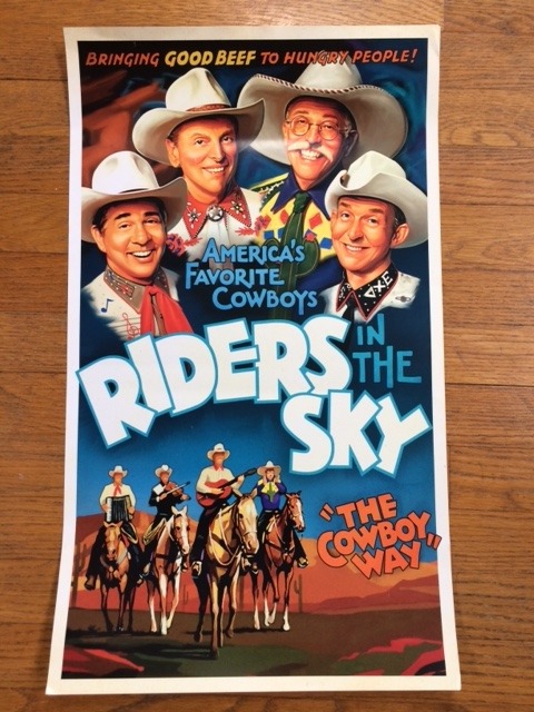 Riders In The Sky Show Poster
