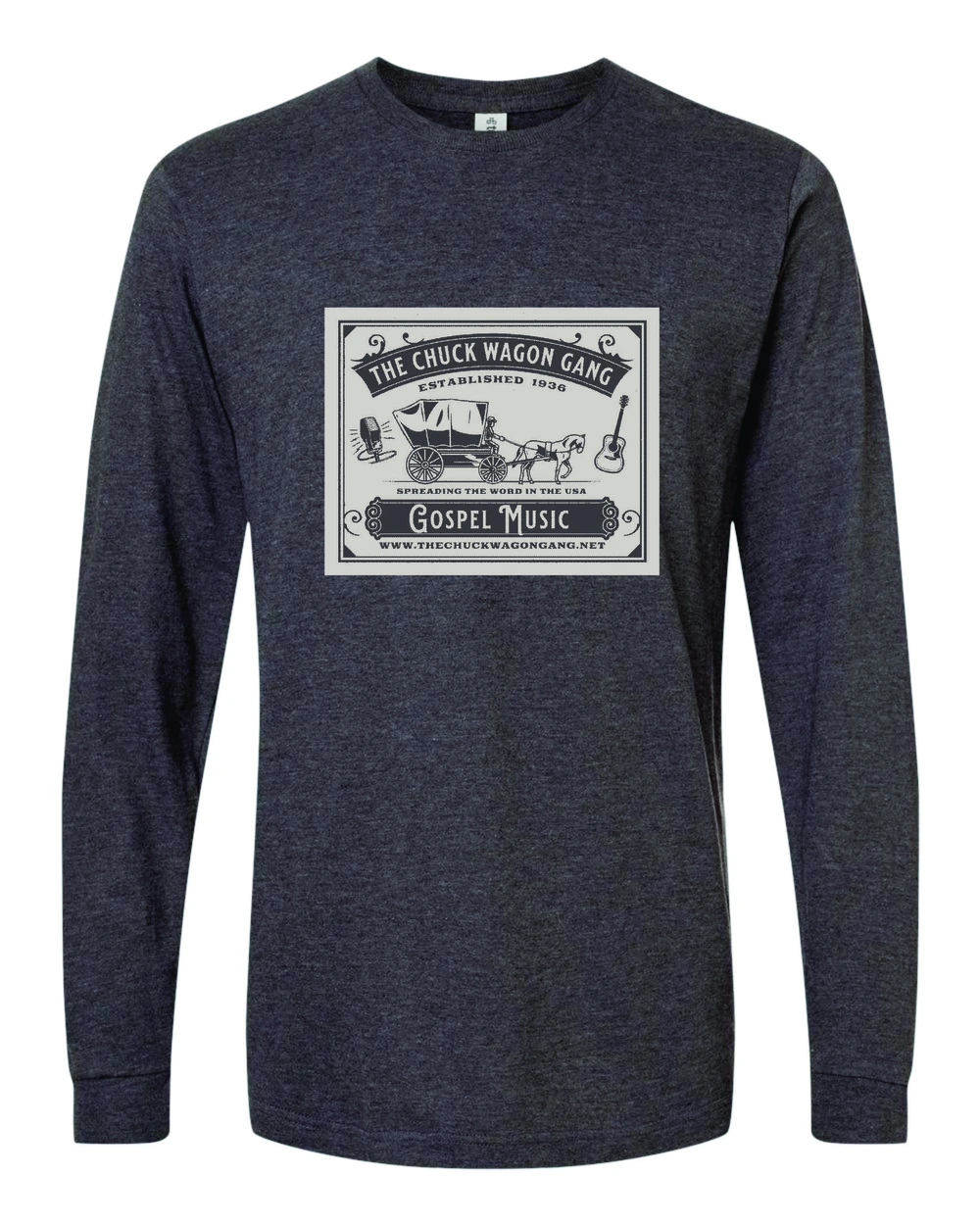 The Chuckwagon Gang Long-sleeved Grey Shirt