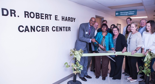 Dr. Robert E. Hardy Cancer Center opening at NGH