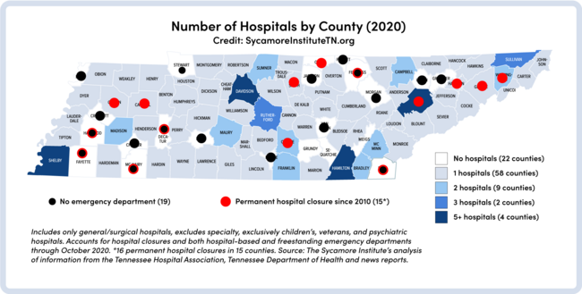 Heathcare Access Map for 2020