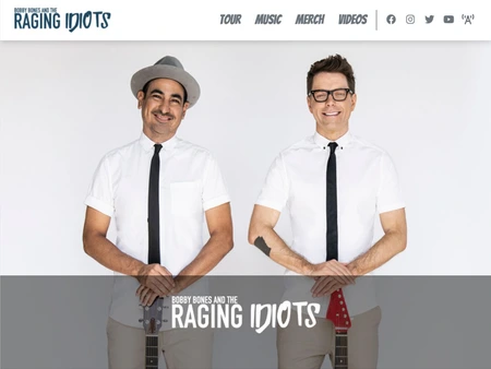 Bobby Bones & The Raging Idiots.