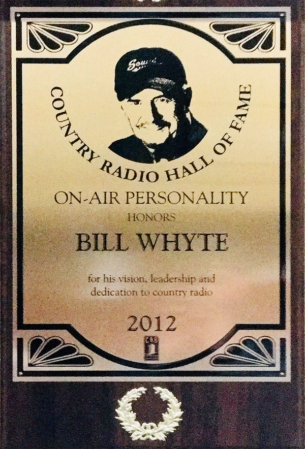 Country Radio Broadcasters Hall of Fame.