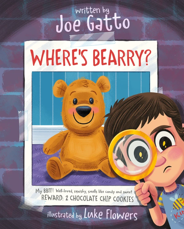 Where's Bearry children's book by Joe Gatto