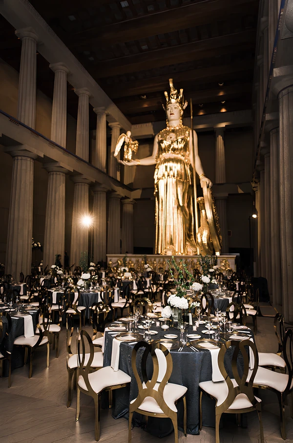 a wedding at the parthenon