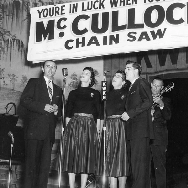 The Chuck Wagon Gang perform on KWKH