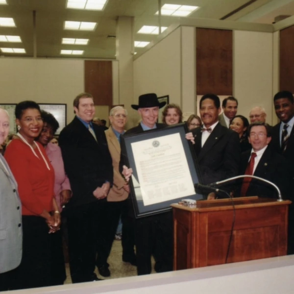 Jack Cawthon for being a community leader