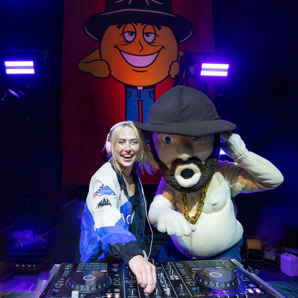 DJ Carter Cruise and "Bert" in Las Vegas