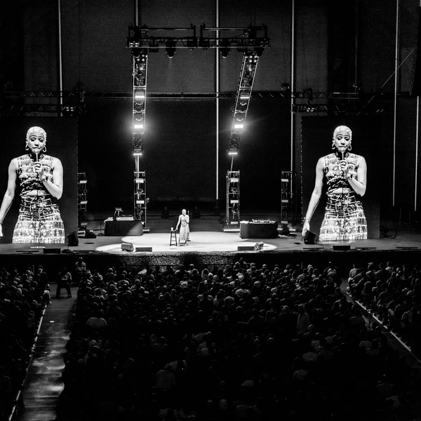 Tiffany Hddish on stage 