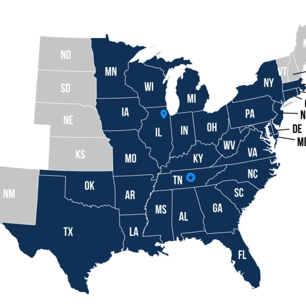 service area map