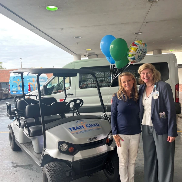 Emily Walker, Executive Director of Team Chad, and Jennifer Balog, Chief Development Officer at Nashville General Hospital Foundation