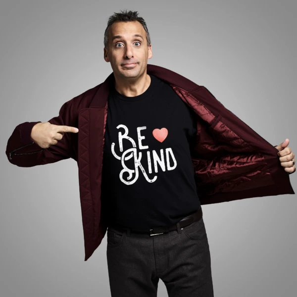 Joe Gatto in Be Kind shirt