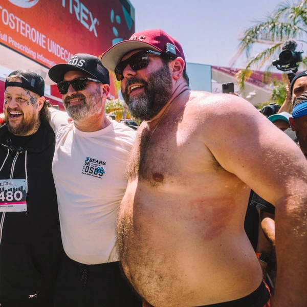 Bert, Tom & Jelly Roll at 2B5K 2025 run