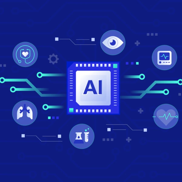 image graphic depicting symbolic electronic elements