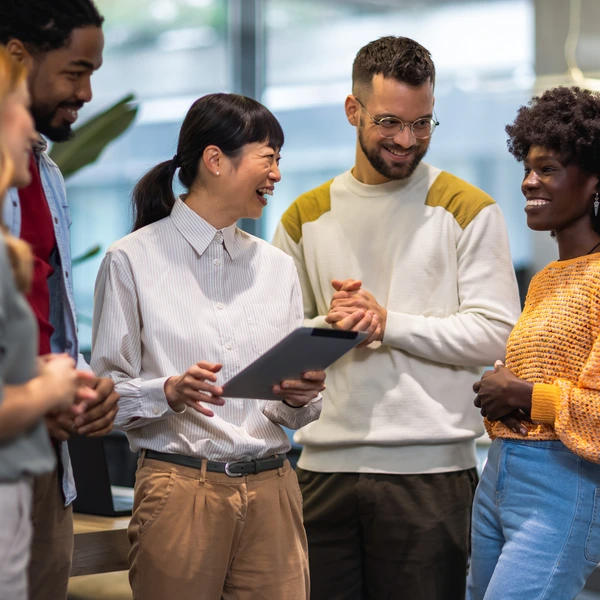 image of a group of people smiling