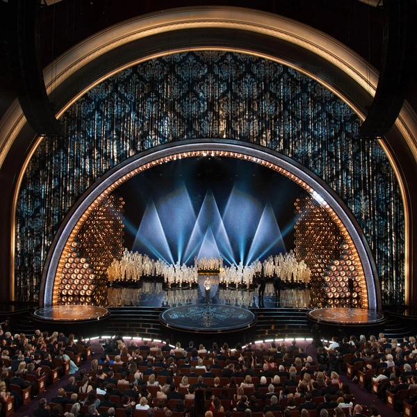 image of the oscars stage