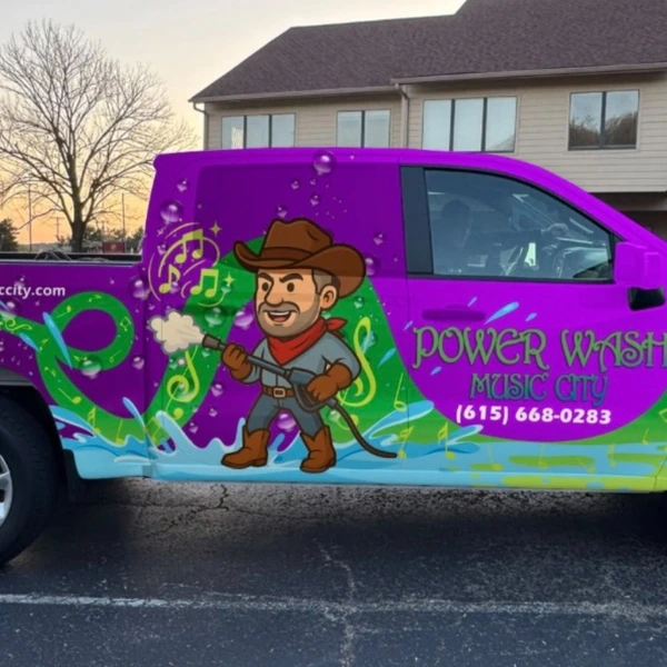 Power Wash Music City Truck