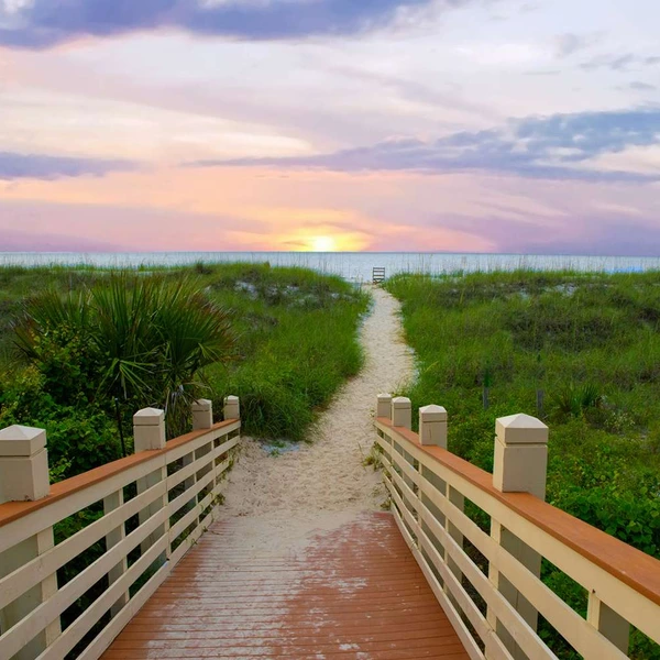 Sunrise on the beach, Hilton Head Island, South Carolina
